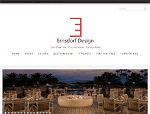 Tablet Screenshot of ernsdorfdesign.com